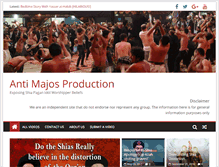 Tablet Screenshot of anti-majos.com